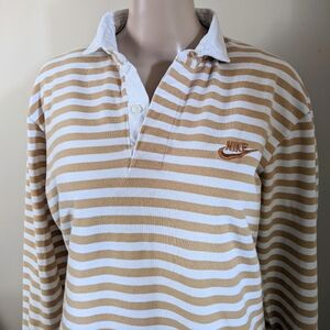 Nike striped polo tshirt, size XXL